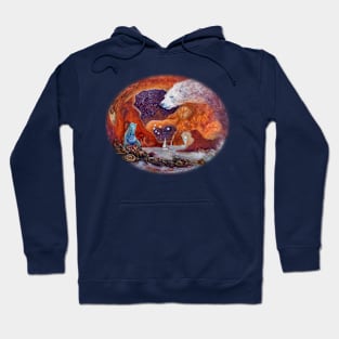 White bear cave, Magical Cave Hoodie